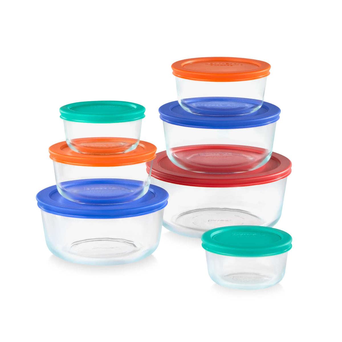 Glass Food Storage Container Set