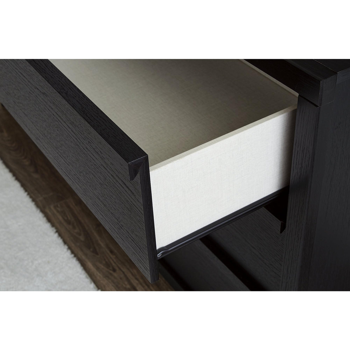 6-Drawer Cane-Detail Dresser
