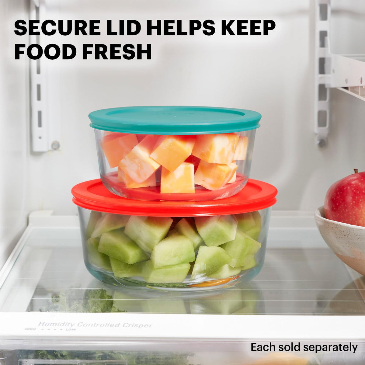 Glass Food Storage Container Set