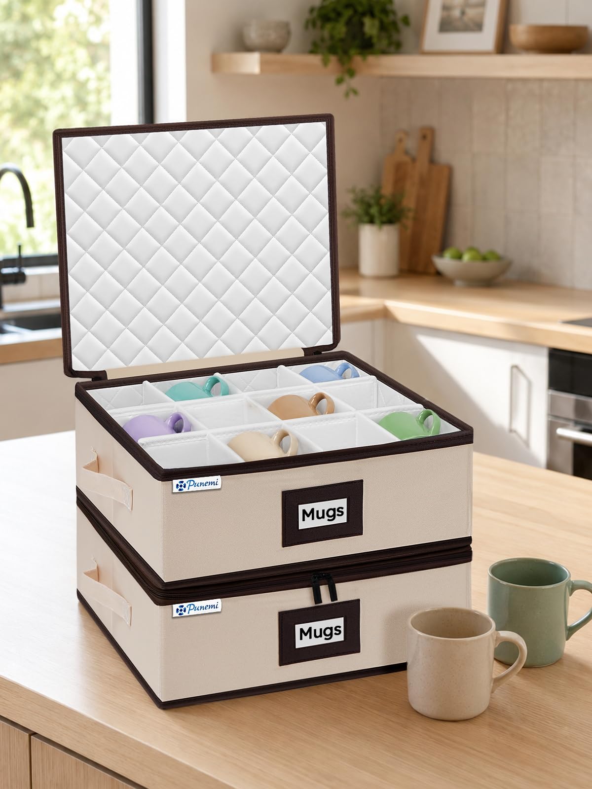 Padded Dinnerware Storage Set