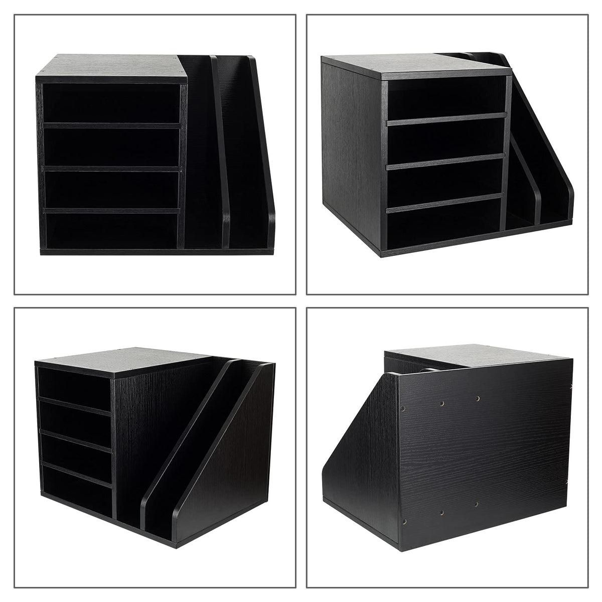 6-Compartment Desktop File Sorter
