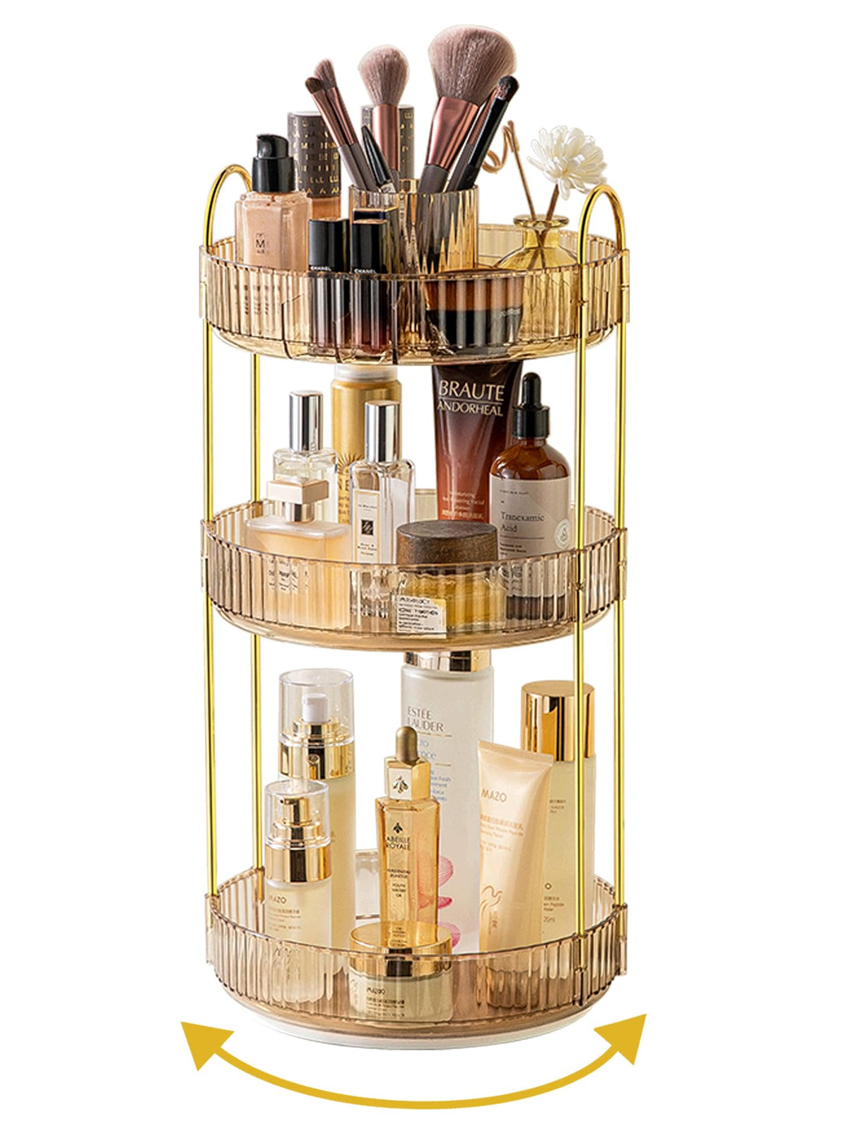 Rotating Makeup Organizer