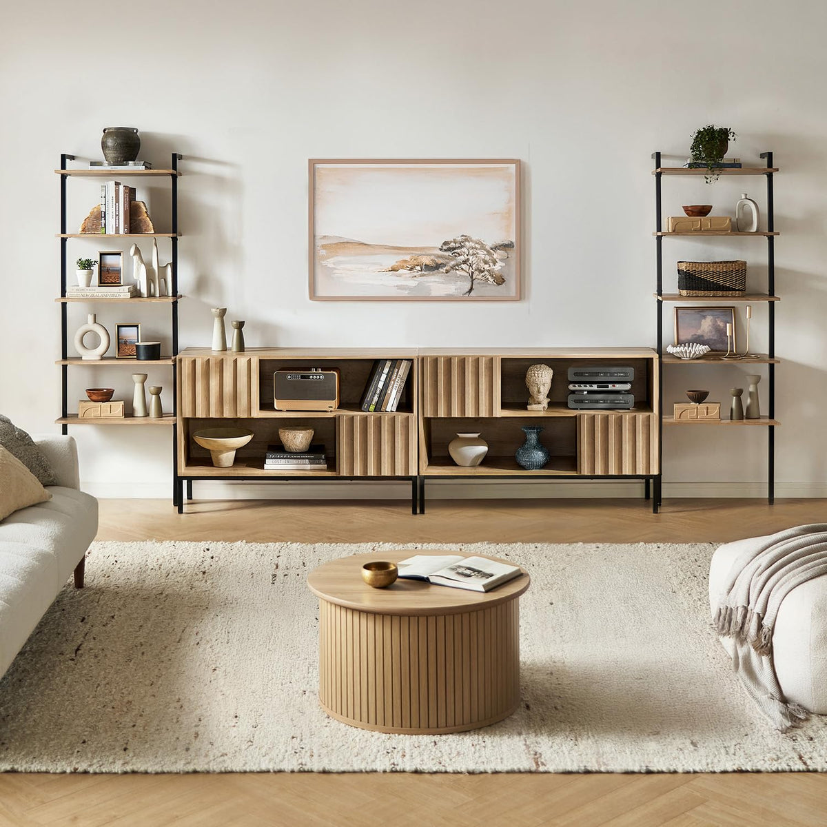 Modular Entertainment Storage Center