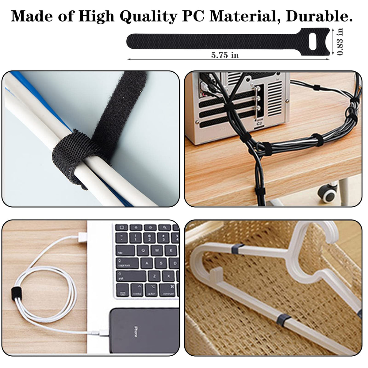 192-Piece Cable Management Kit