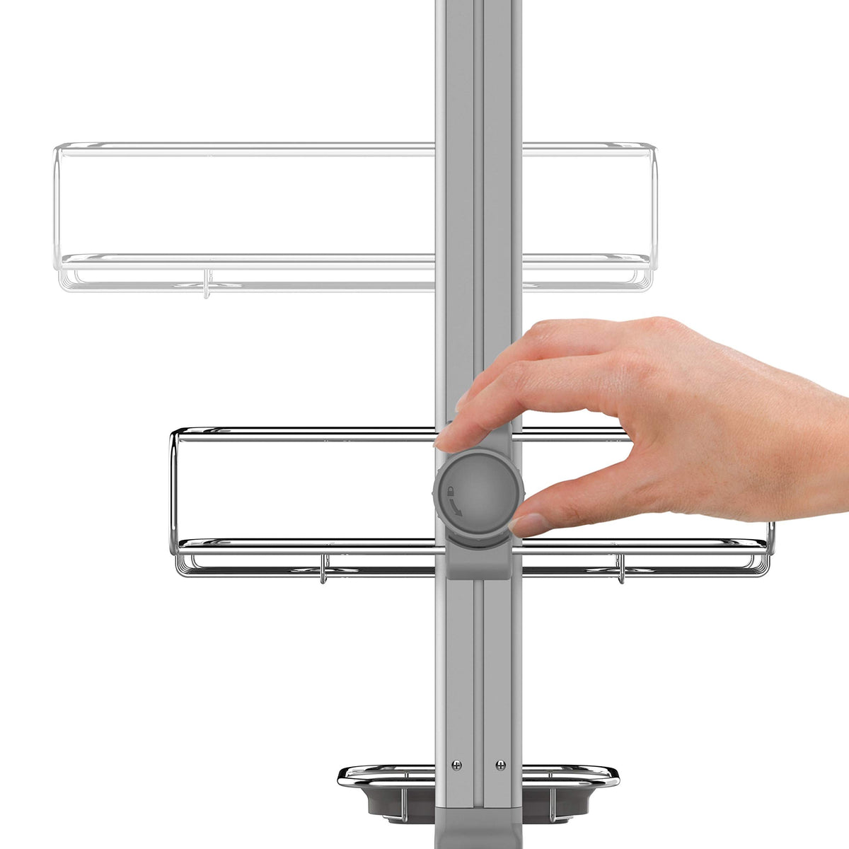 Adjustable Tension Shower Caddy