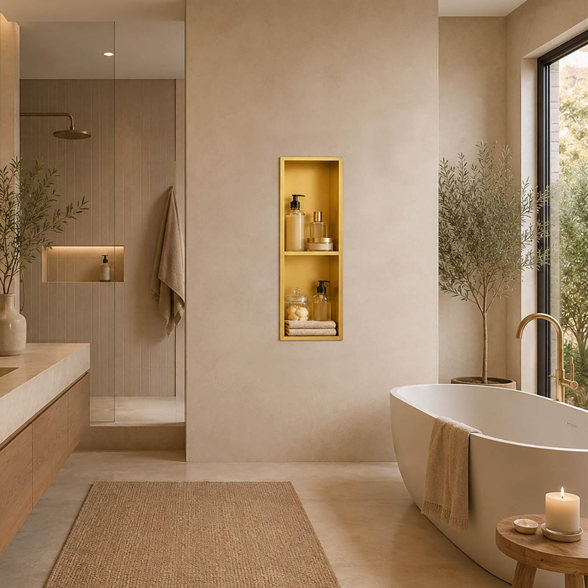 Stainless Steel Shower Niche