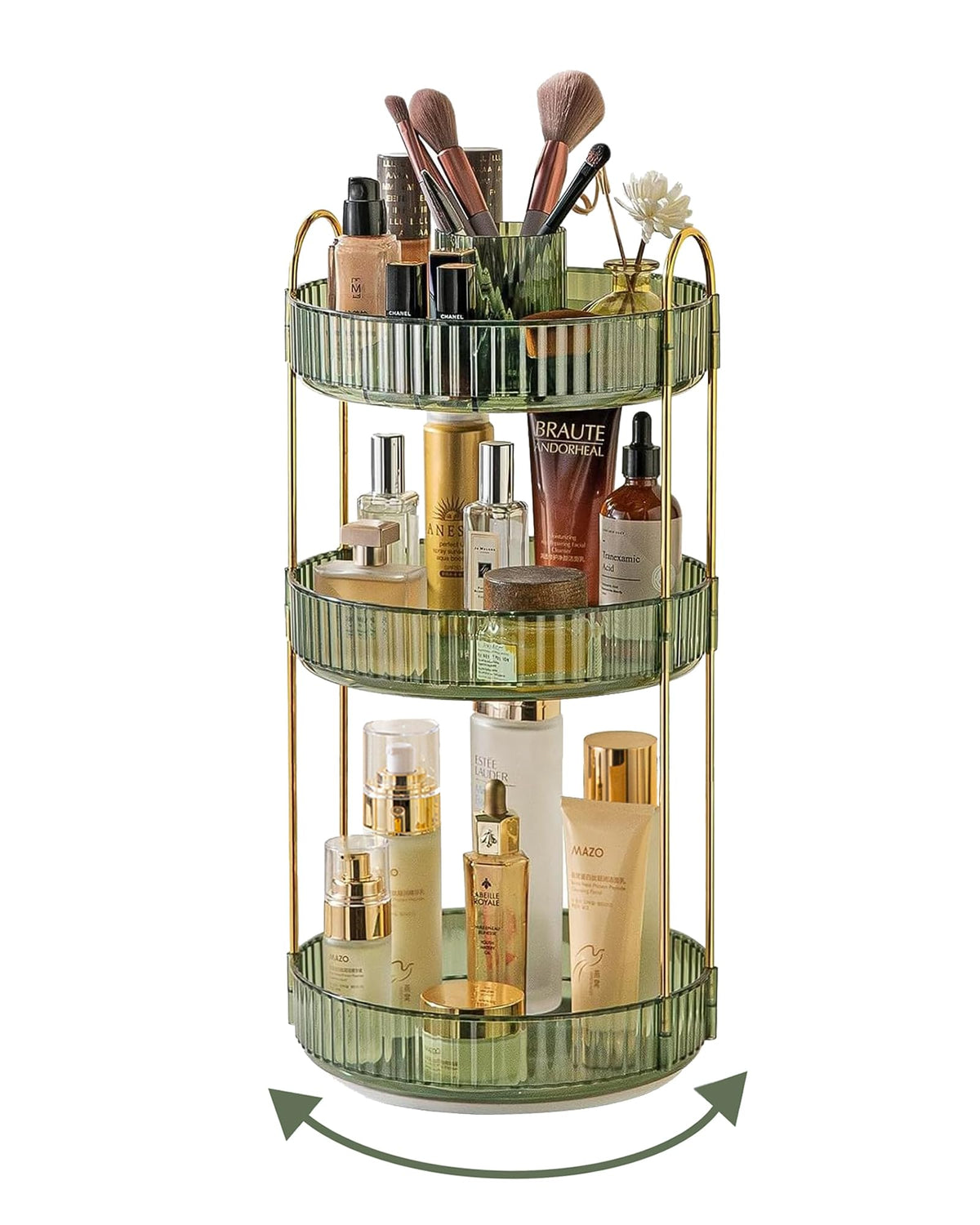 Rotating Makeup Organizer