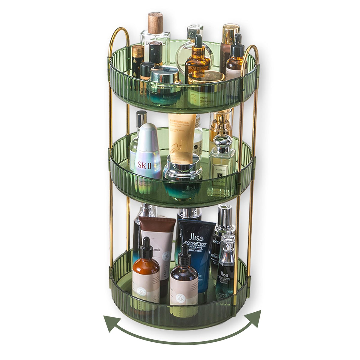 Rotating Makeup Organizer