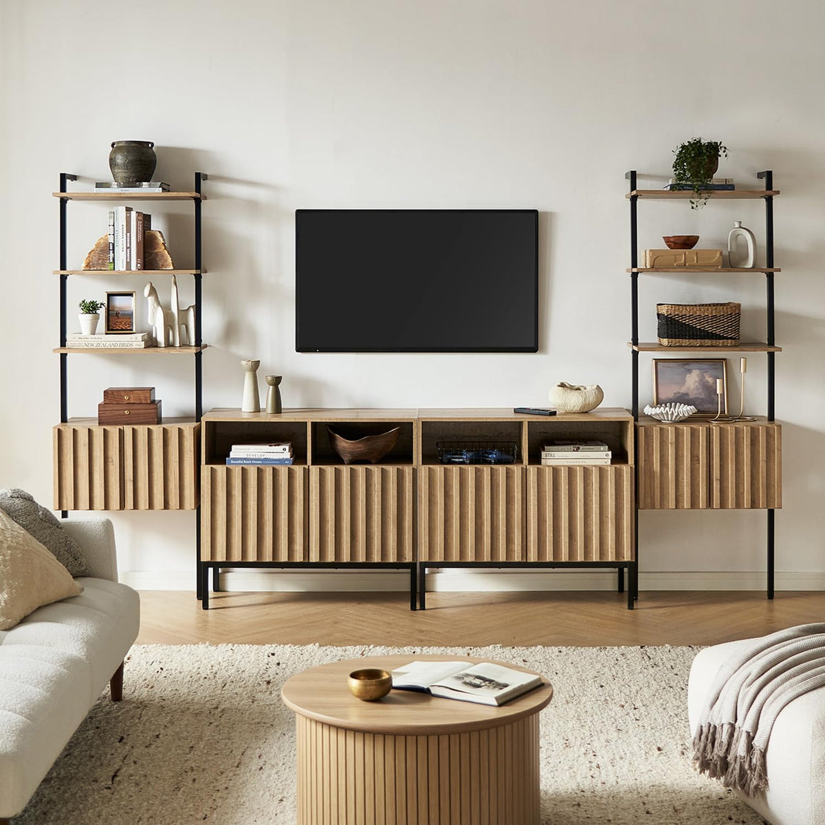 Modular Entertainment Storage Center
