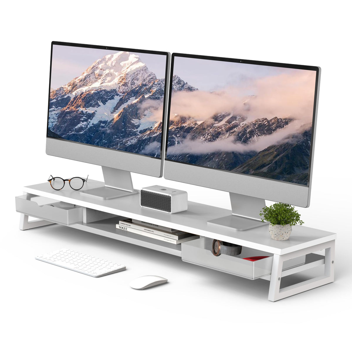 42.5-Inch Dual Monitor Riser