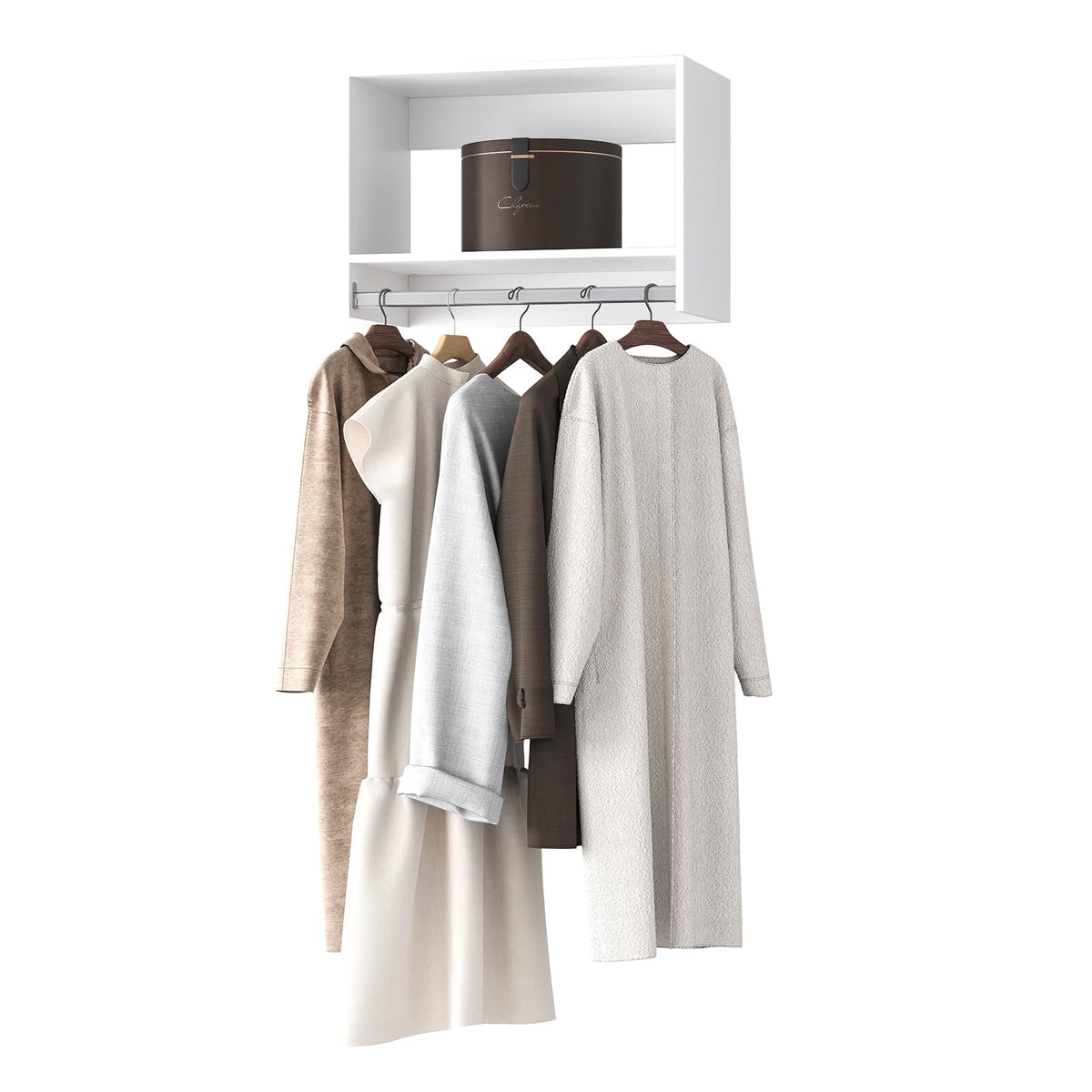 Modular Wood Closet Unit