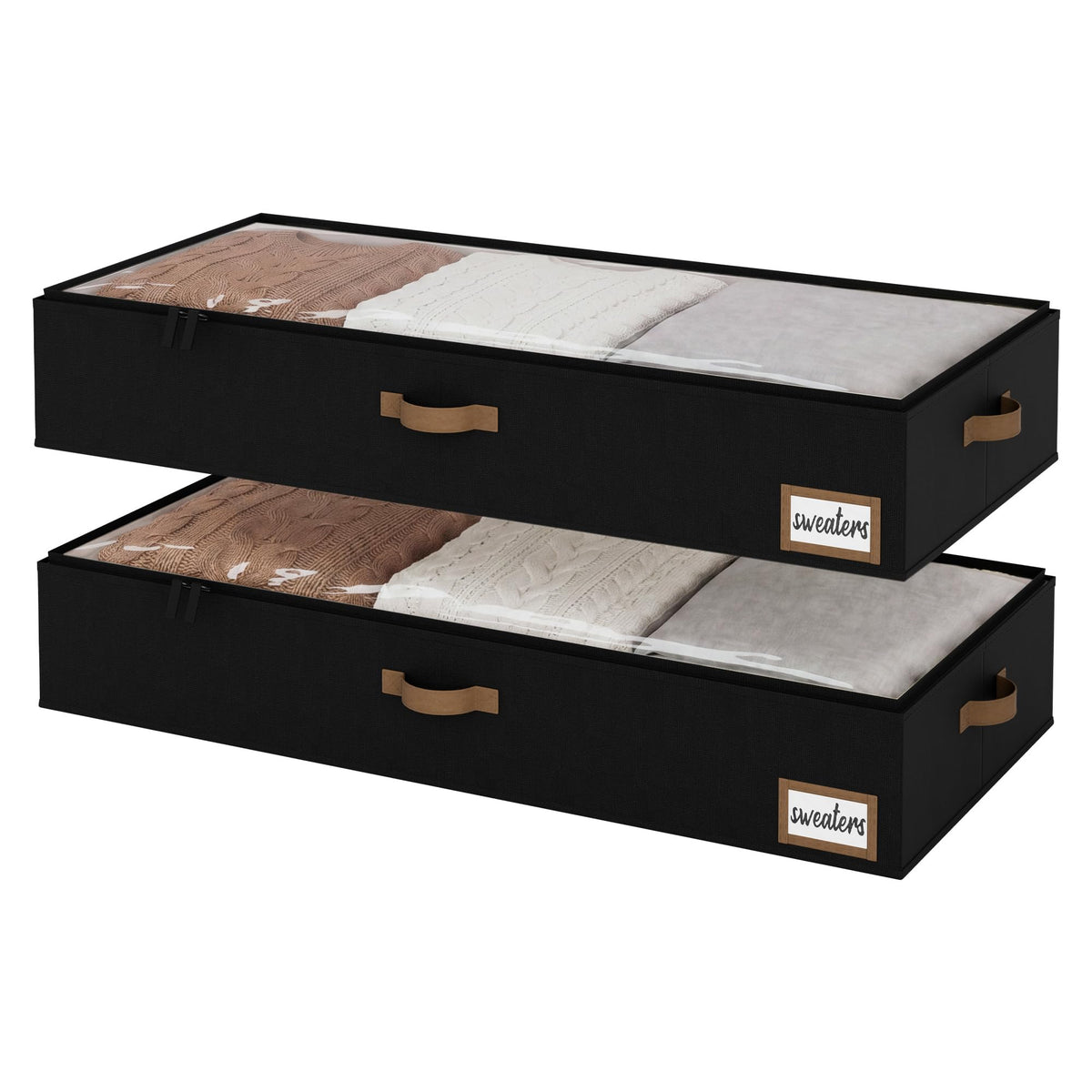 Foldable Fabric Underbed Storage Bins