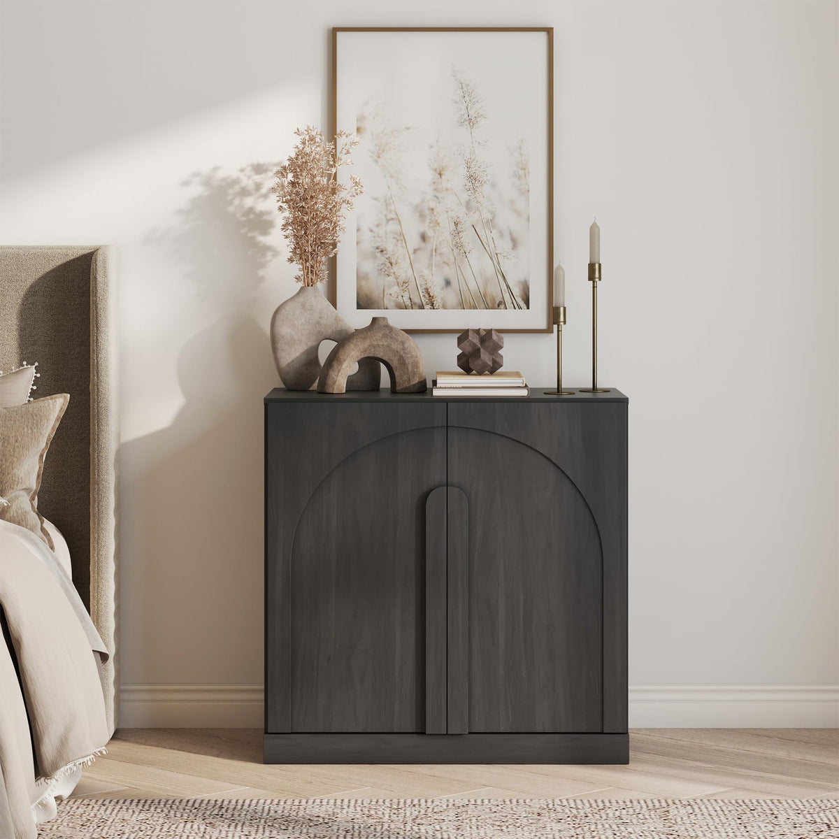 Dual-Zone Display Bookcase