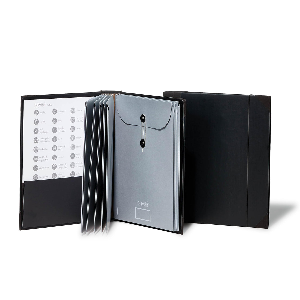 10-Pocket Important Document Binder