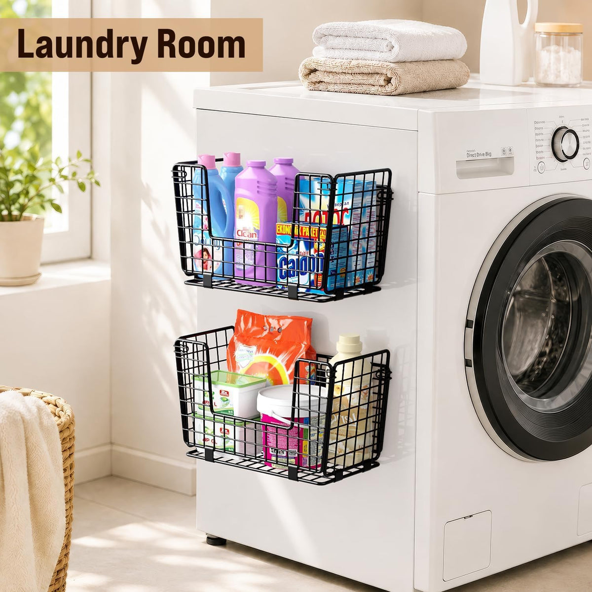 Magnetic Refrigerator Storage Basket