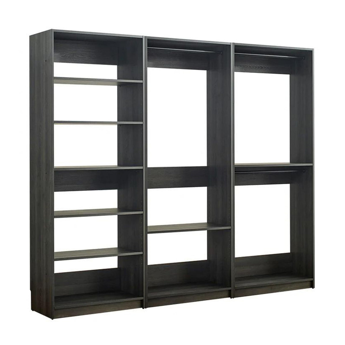 Modular Closet System with Shelves