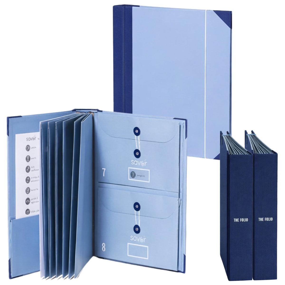 10-Pocket Important Document Binder