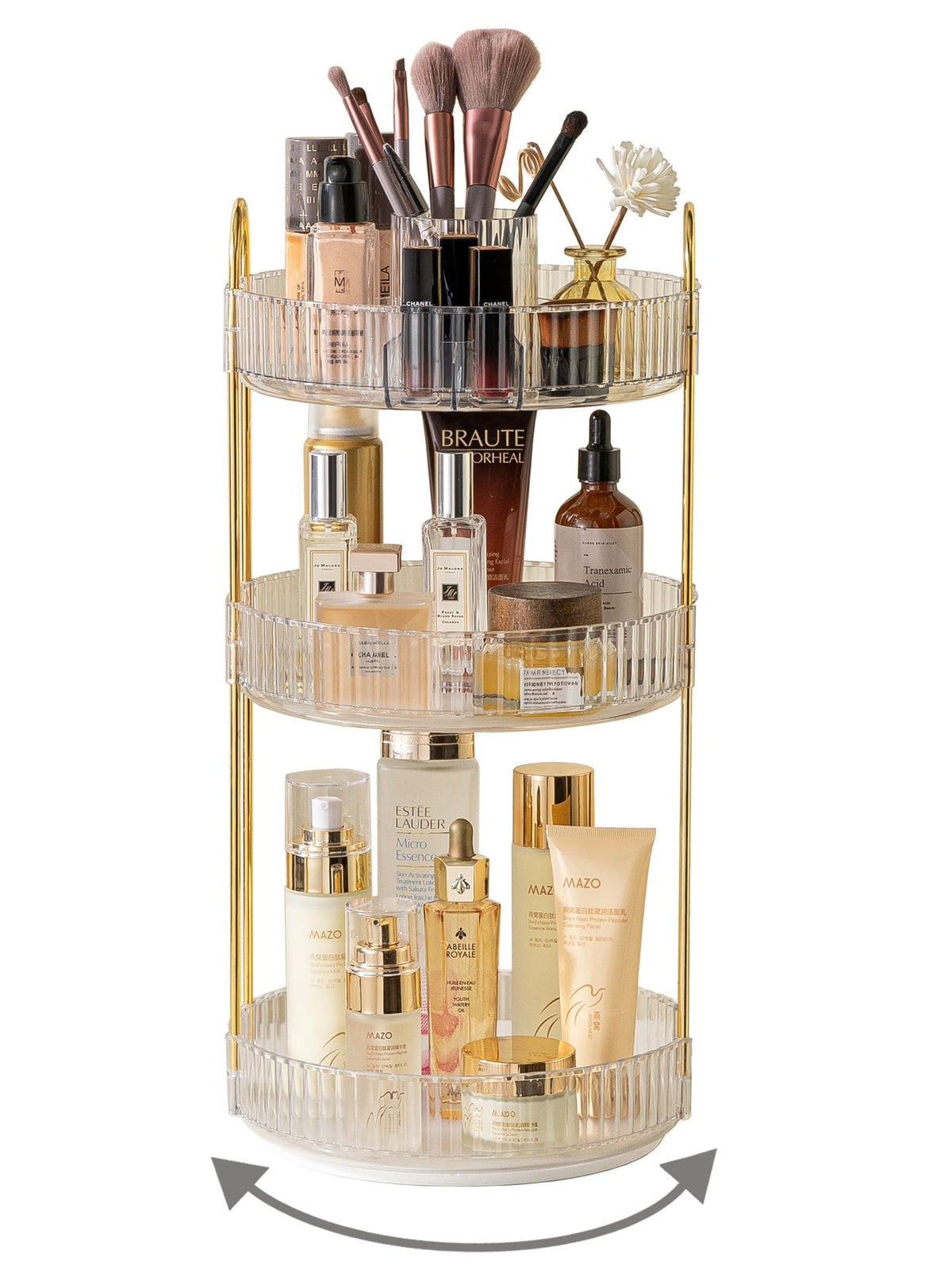 Rotating Makeup Organizer