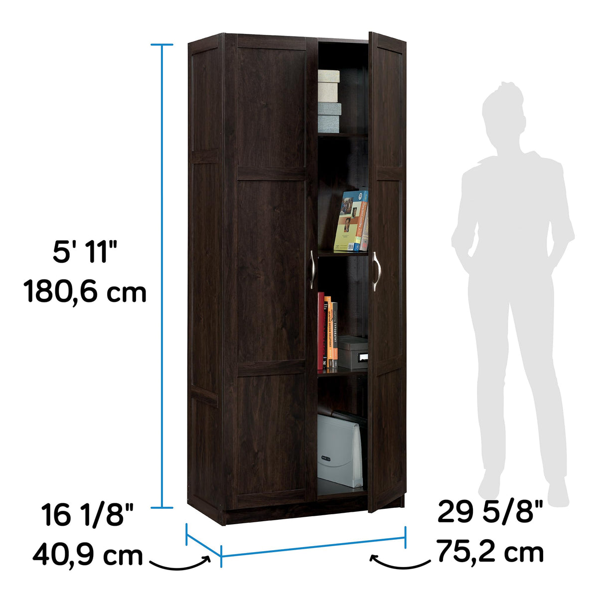 Freestanding Adjustable Storage Cabinet