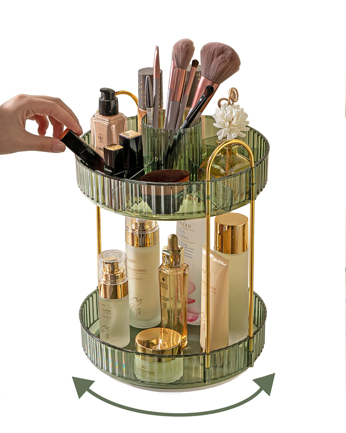 Rotating Makeup Organizer