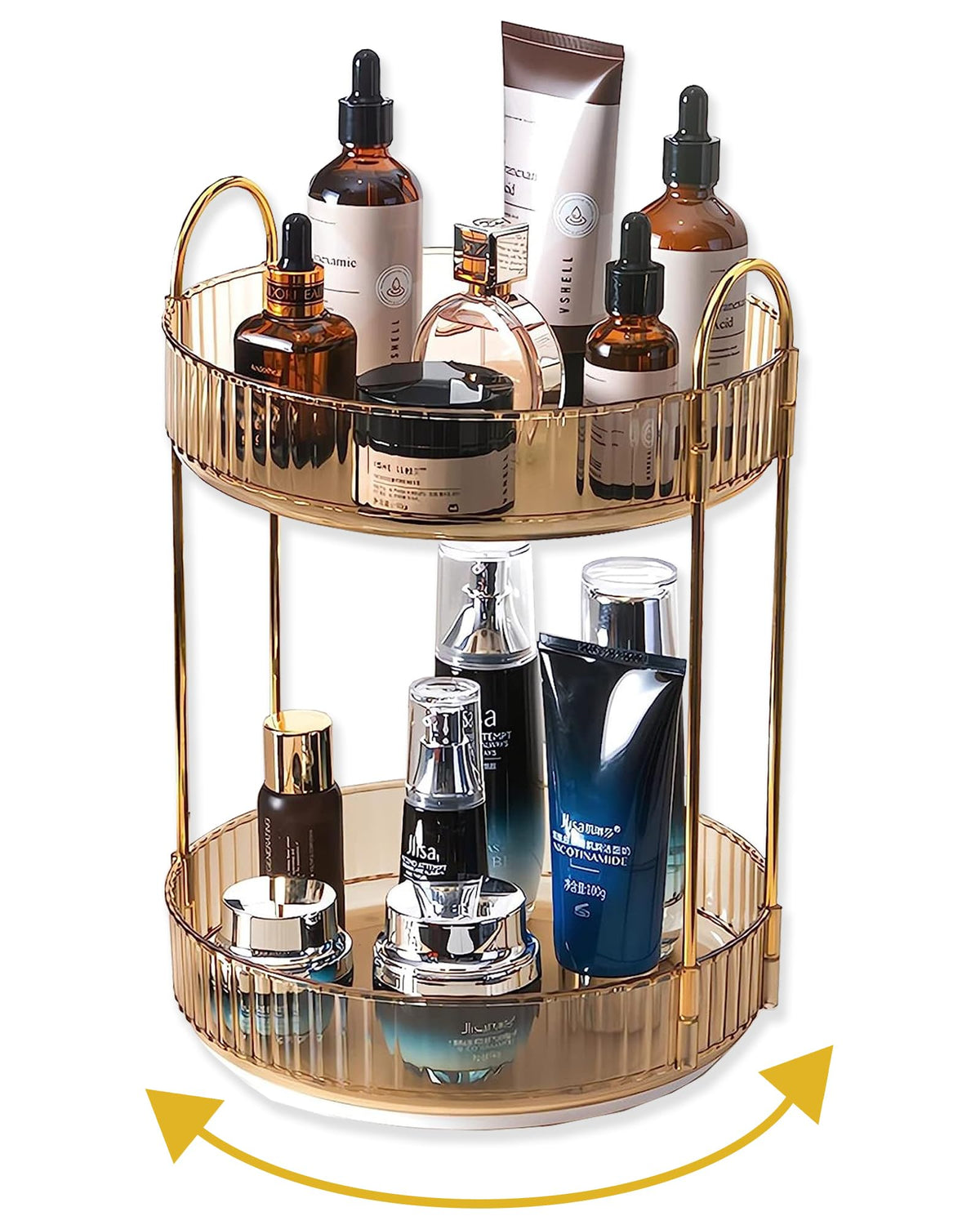 Rotating Makeup Organizer
