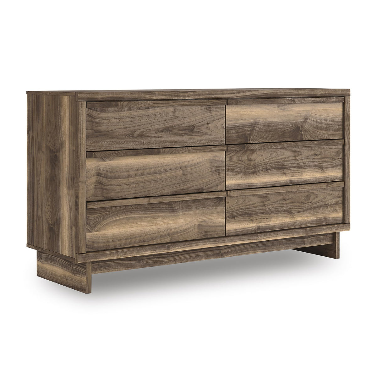 6-Drawer Cane-Detail Dresser