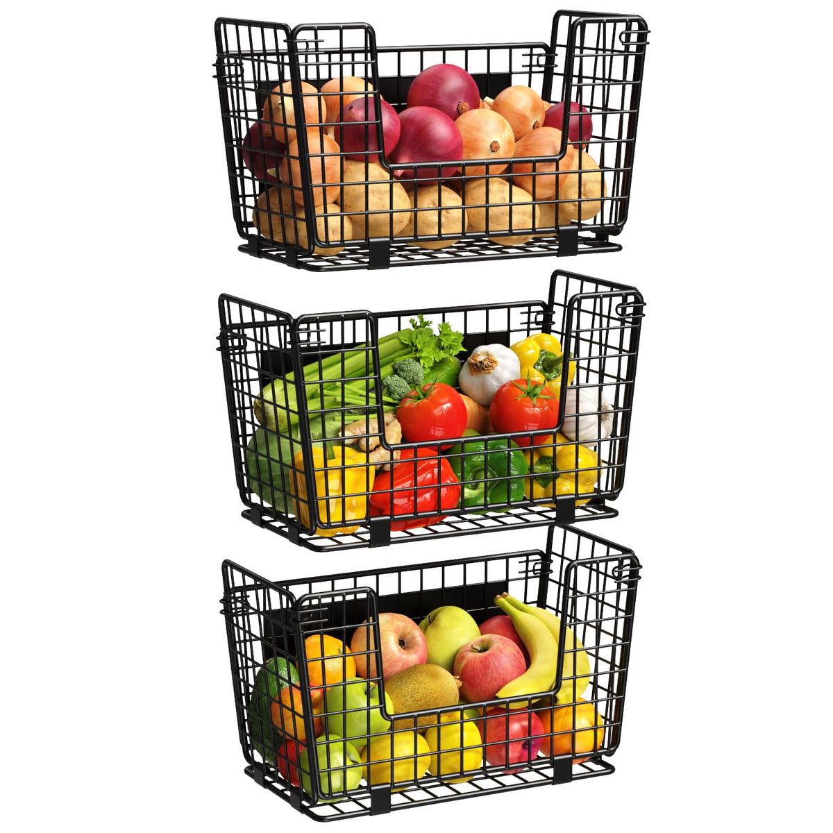 Magnetic Refrigerator Storage Basket