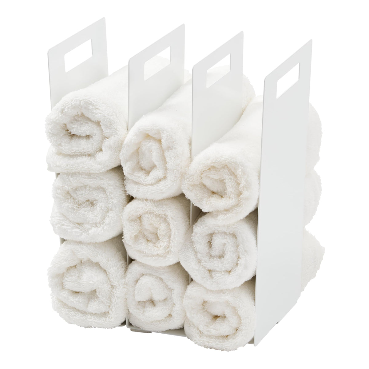 Interlocking Steel Towel Organizer