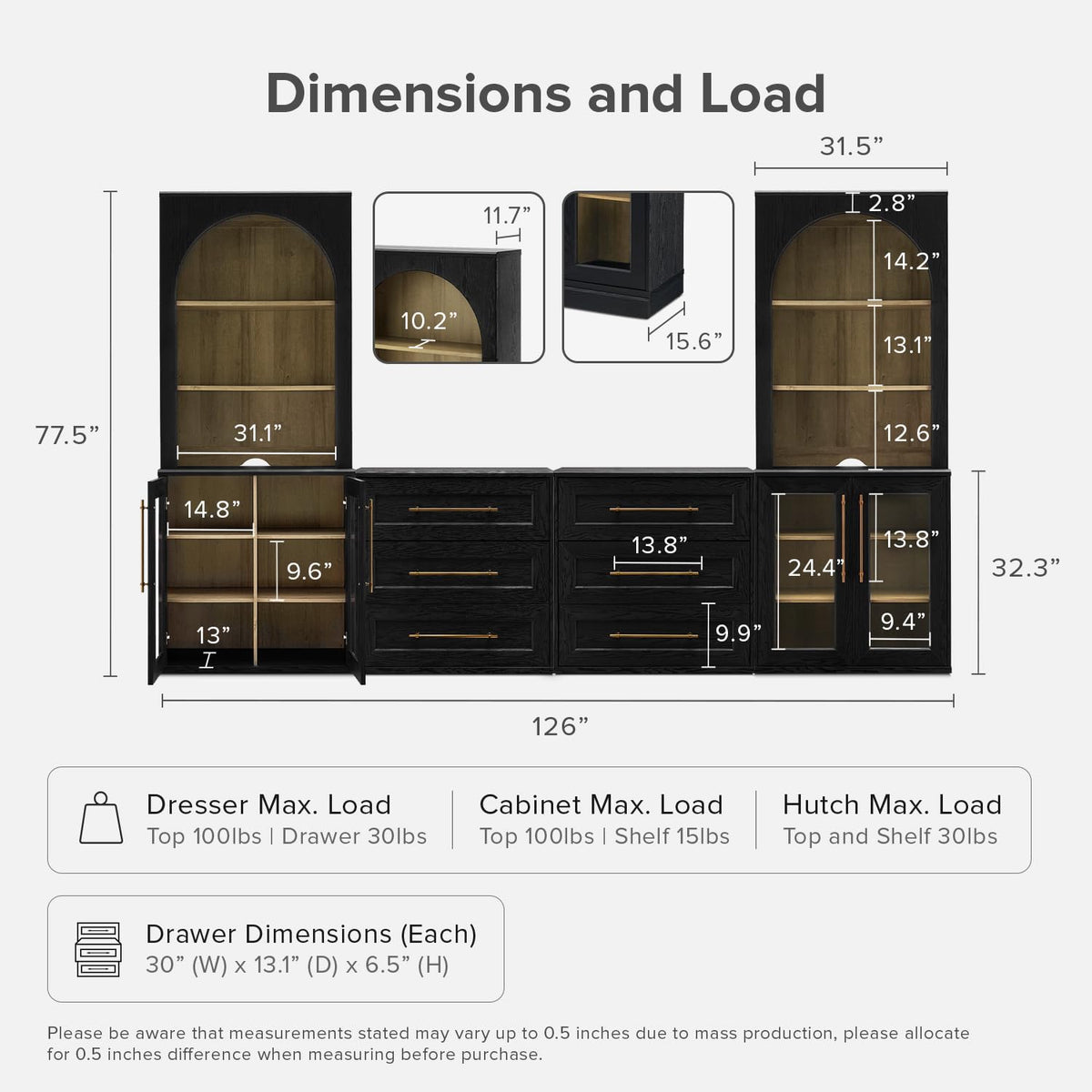 Modular Entertainment Storage Center