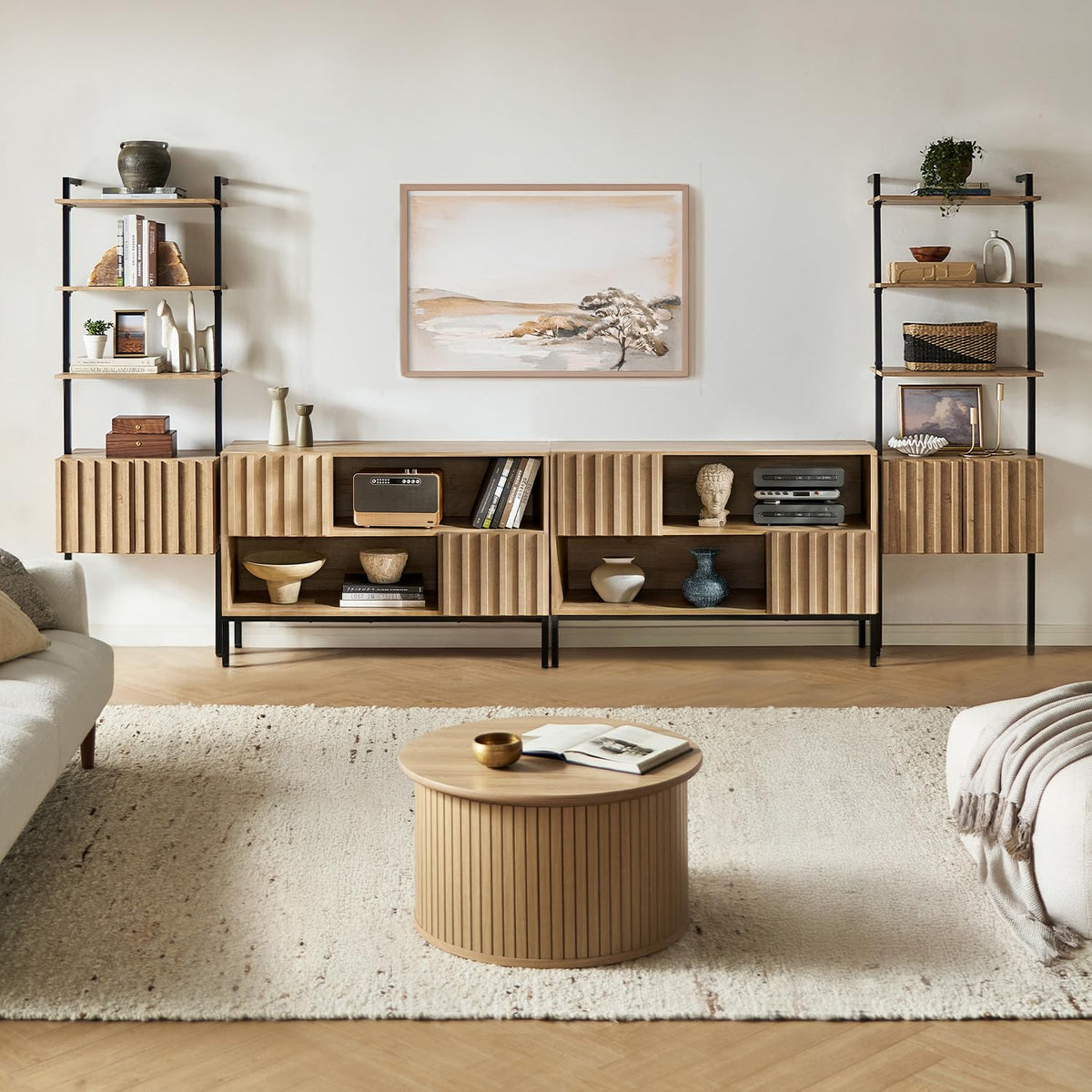 Modular Entertainment Storage Center