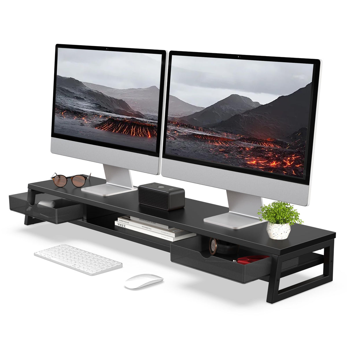 42.5-Inch Dual Monitor Riser