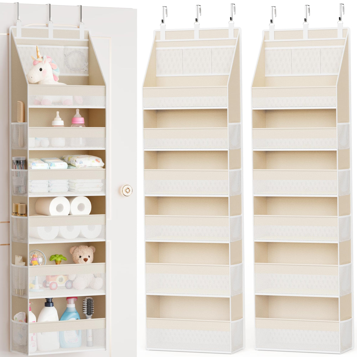 Over-Door Multi-Pocket Organizer