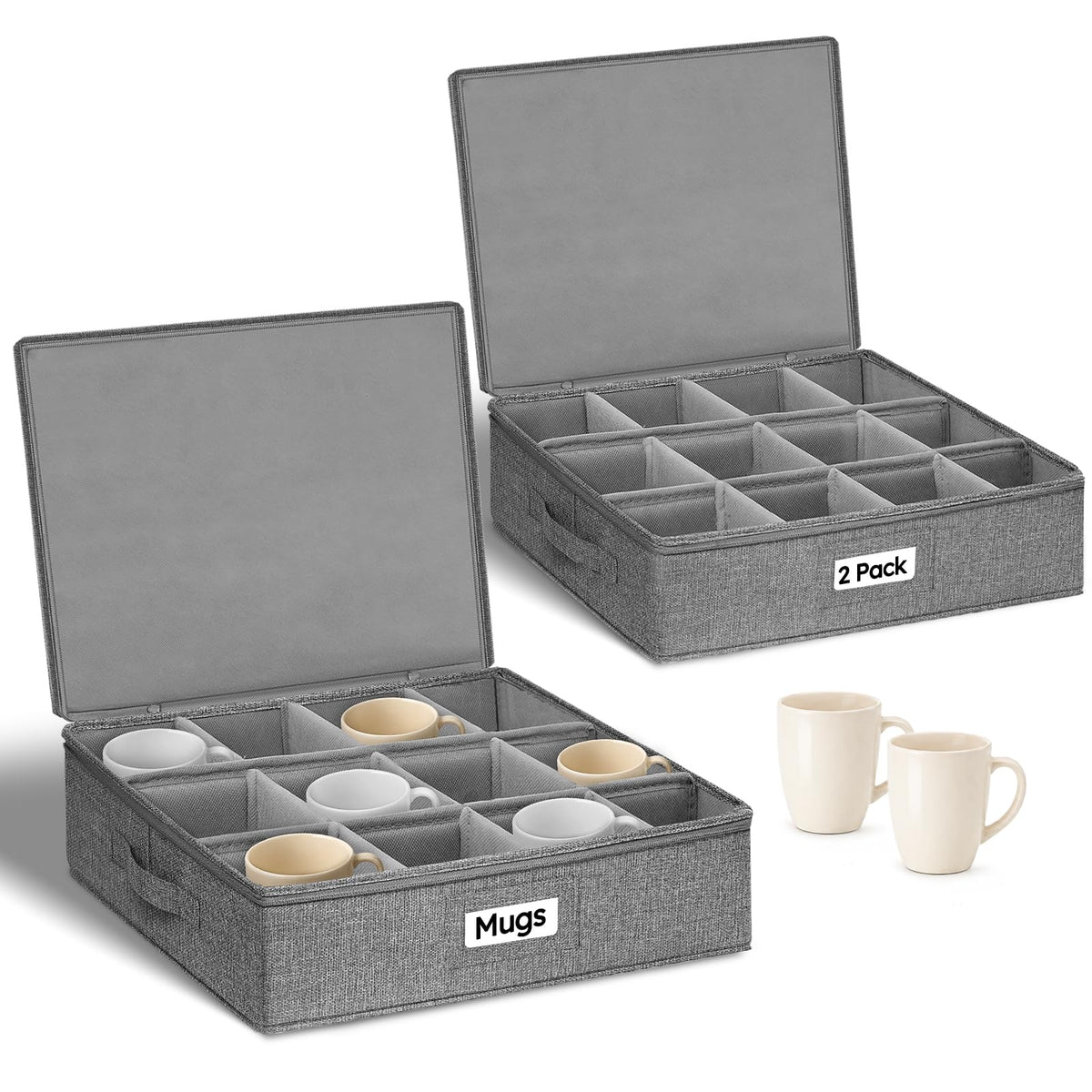 Hard-Shell Dinnerware Storage Set