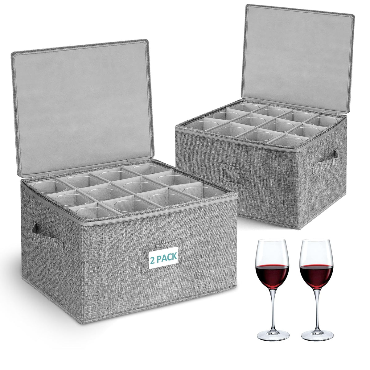 Hard-Shell Dinnerware Storage Set