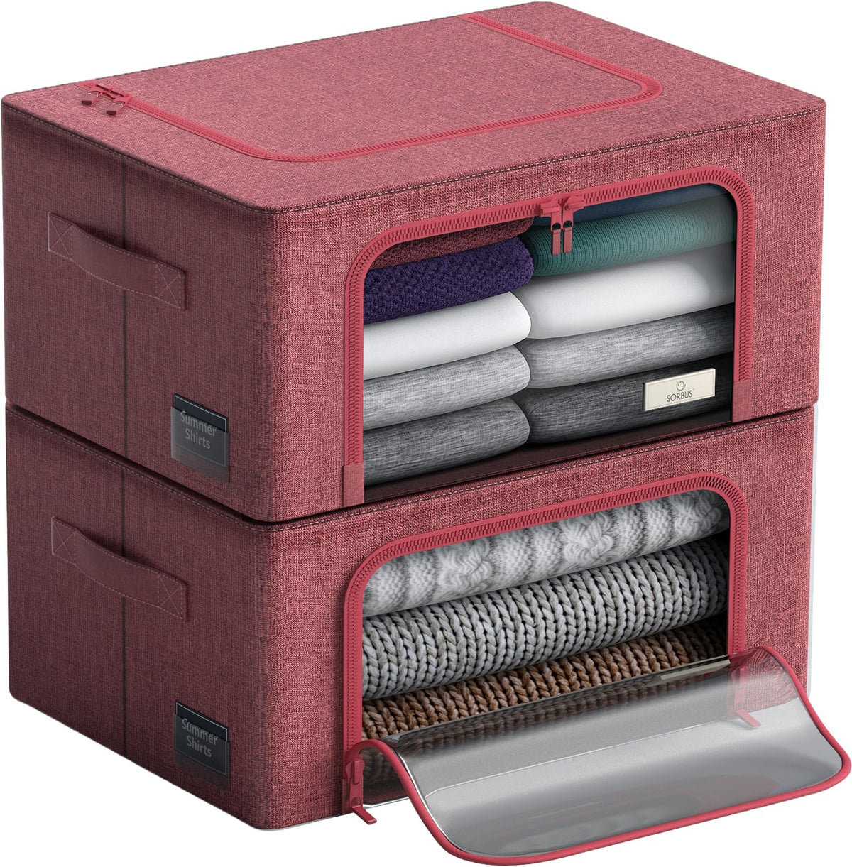 Foldable Fabric Storage Bins