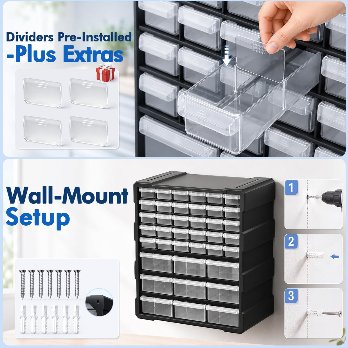 Multi-Drawer Craft Organizer