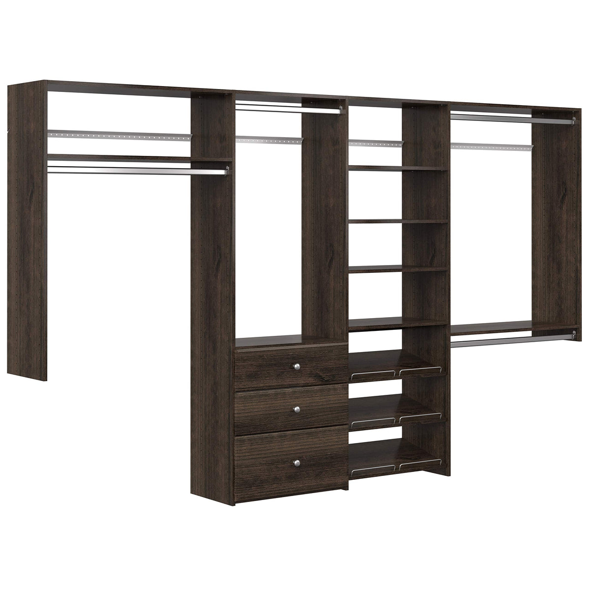 Dual-Tower Closet Organizer