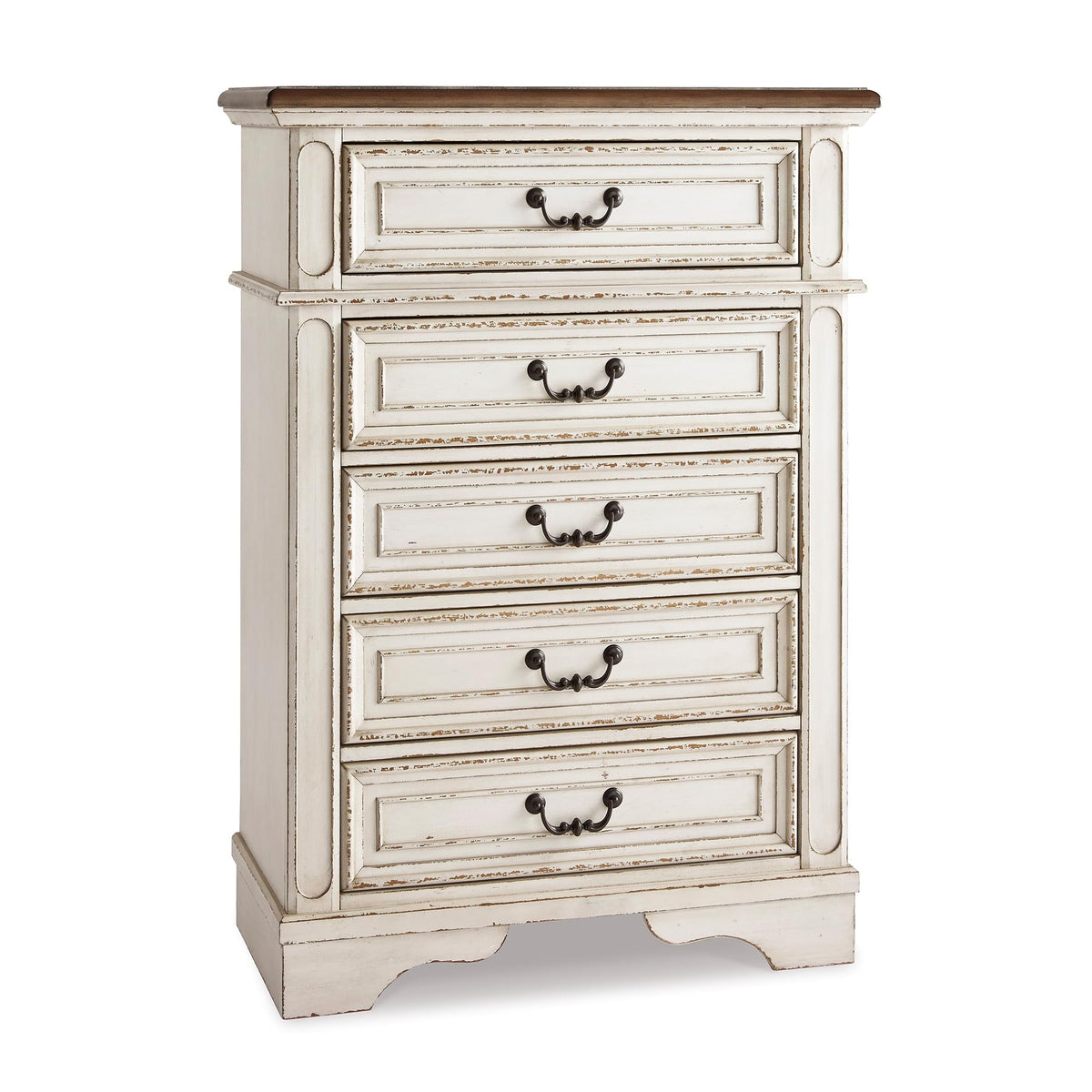 5-Drawer Wood Bedroom Chest