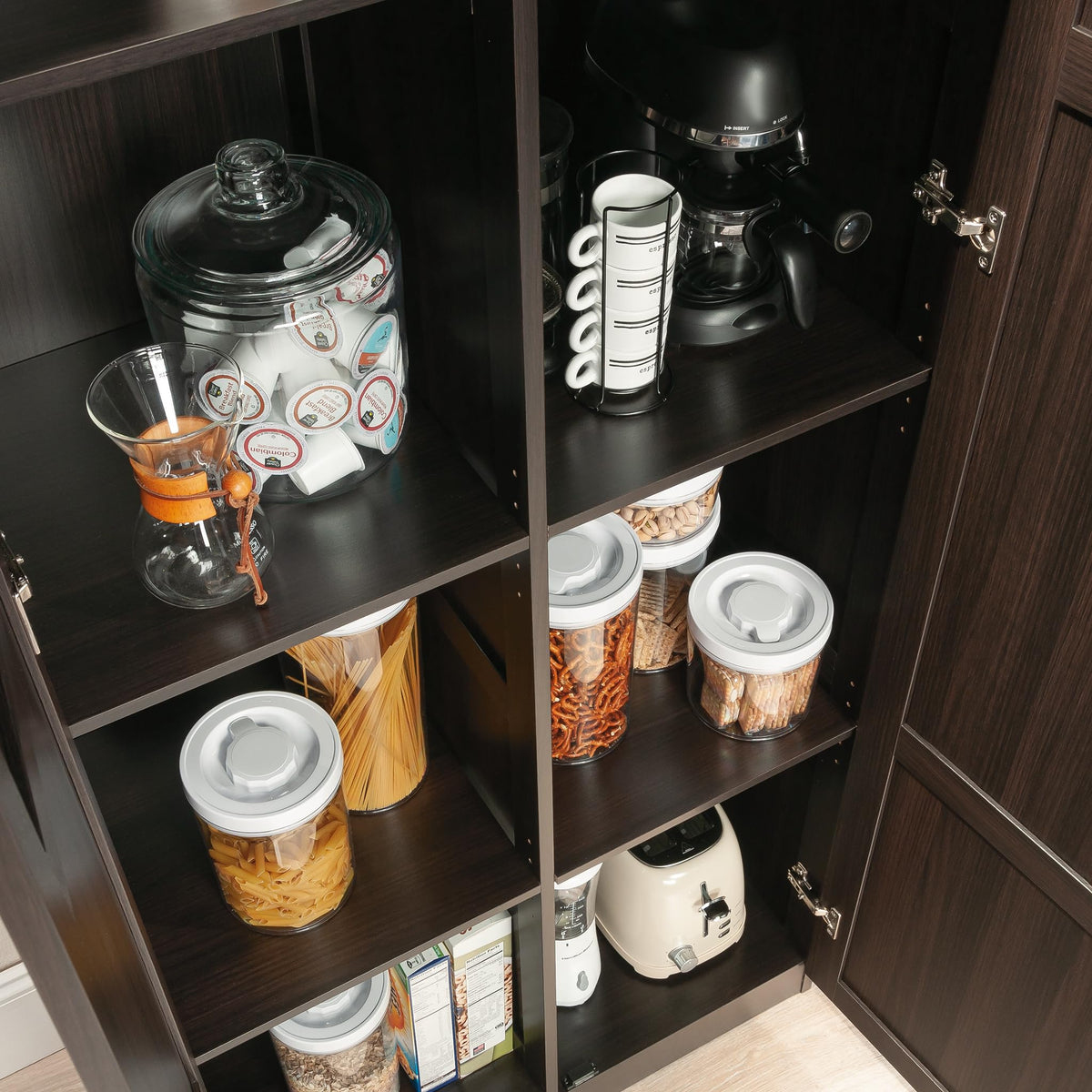 Freestanding Adjustable Storage Cabinet