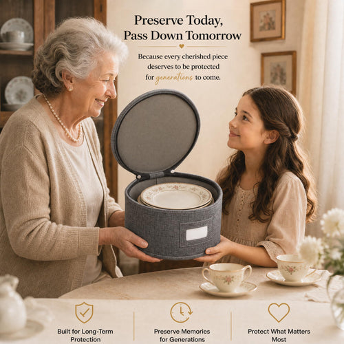 5-Piece Dinnerware Storage Set