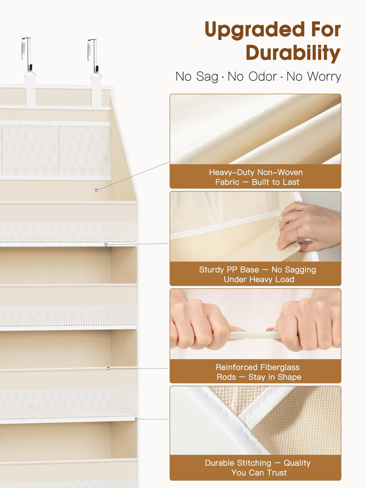 Over-Door Multi-Pocket Organizer