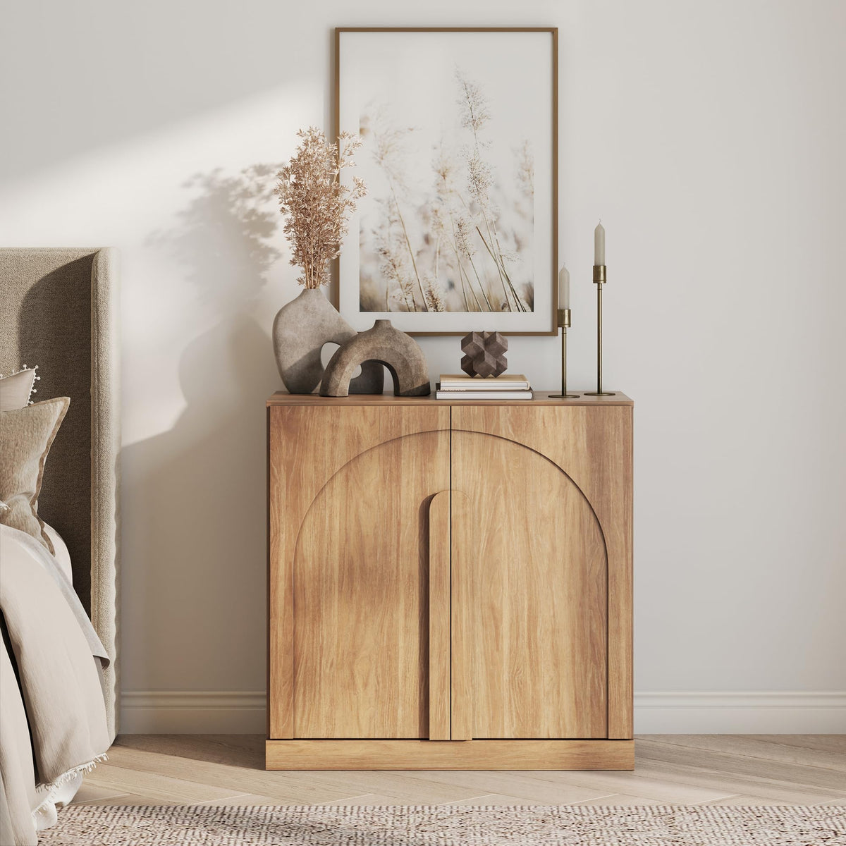 Dual-Zone Display Bookcase