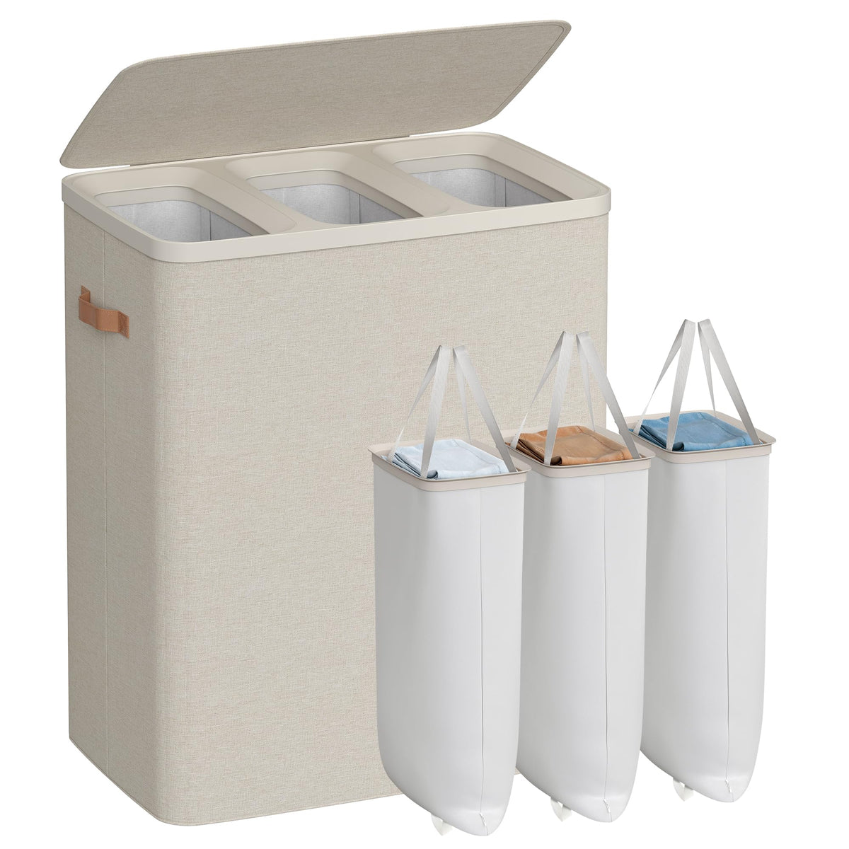 44.9-Gallon Dual Laundry Hamper