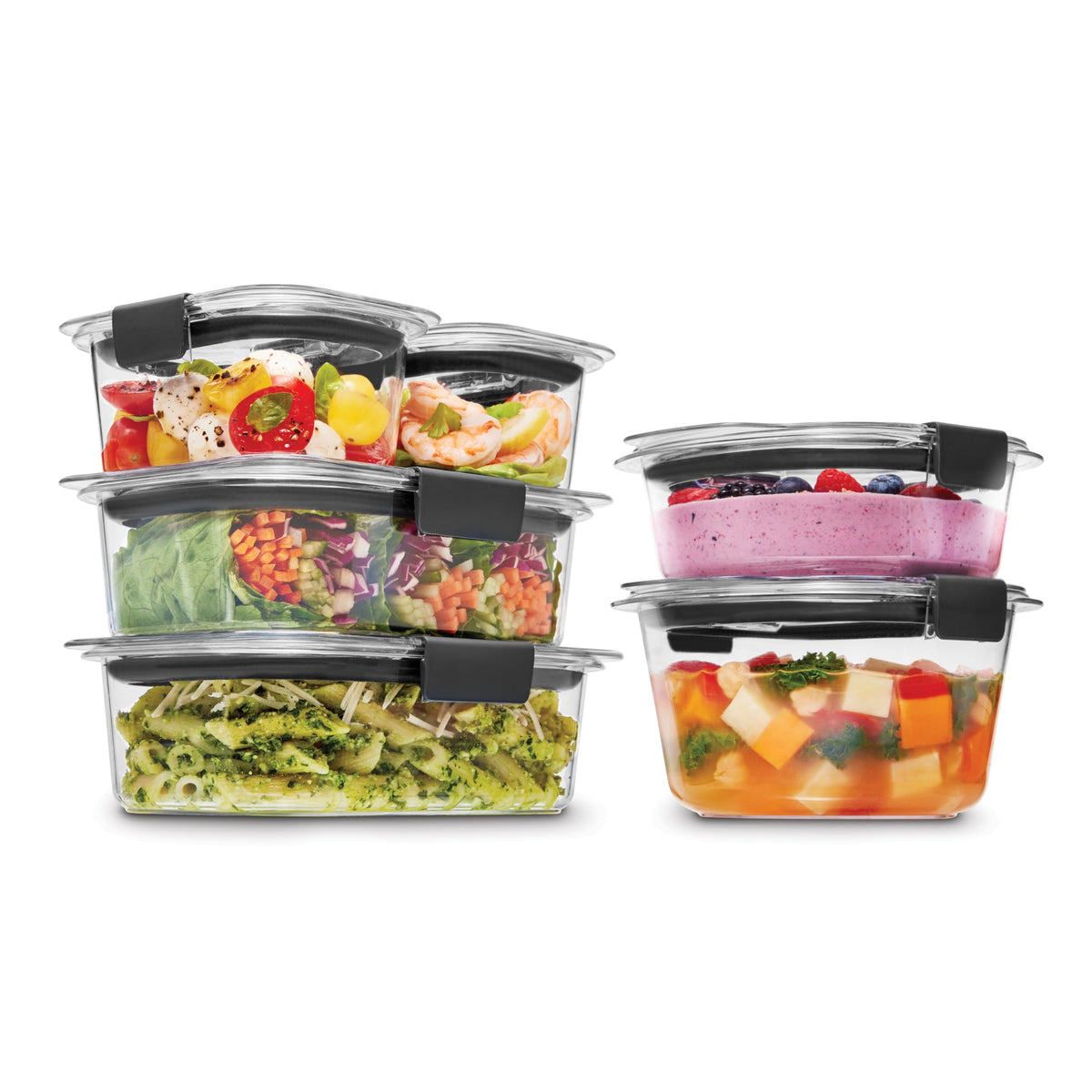 Airtight Modular Food Storage Containers
