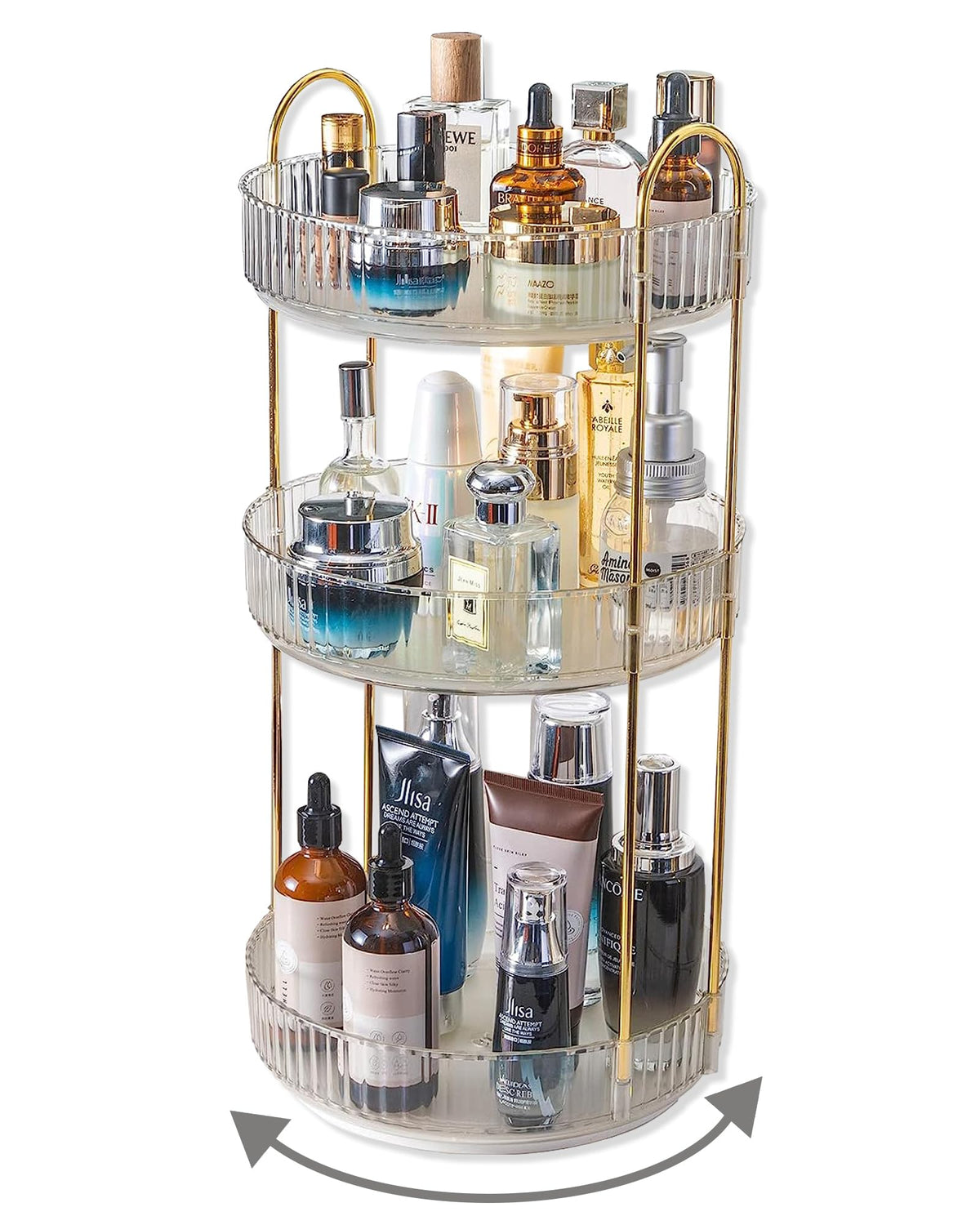 Rotating Makeup Organizer