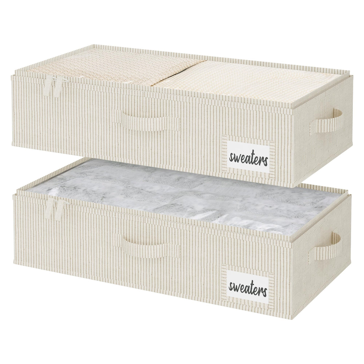 Foldable Fabric Underbed Storage Bins
