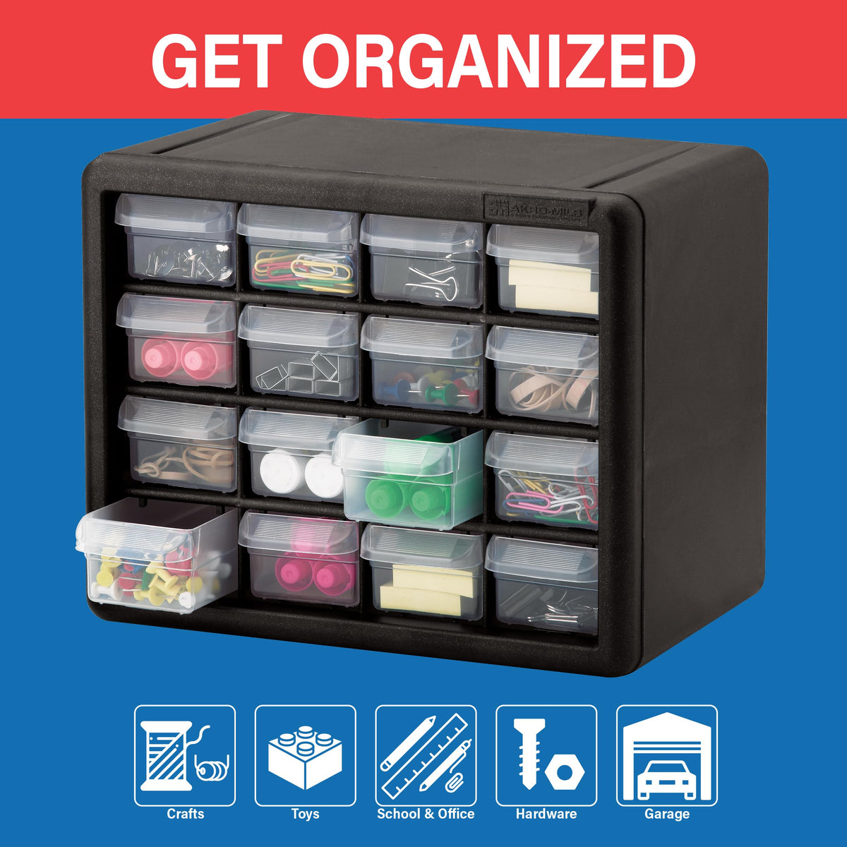 Modular Small-Parts Drawer Cabinet