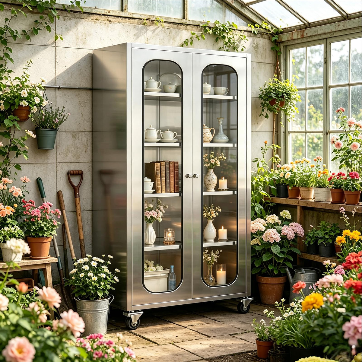 Large-Capacity Storage Cabinet