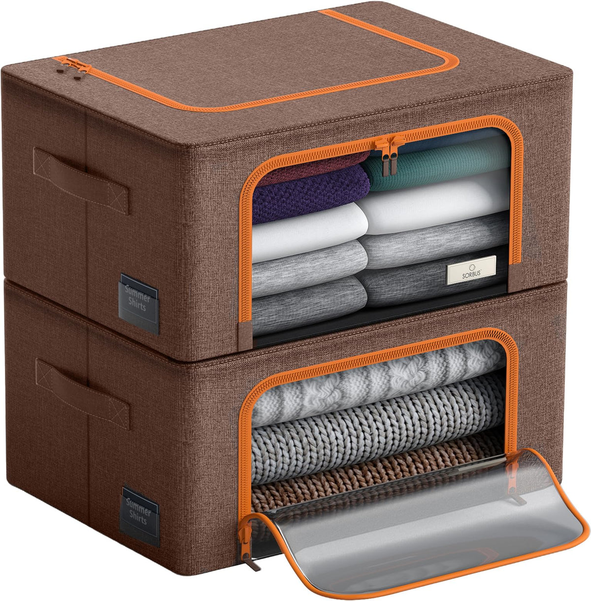 Foldable Fabric Storage Bins