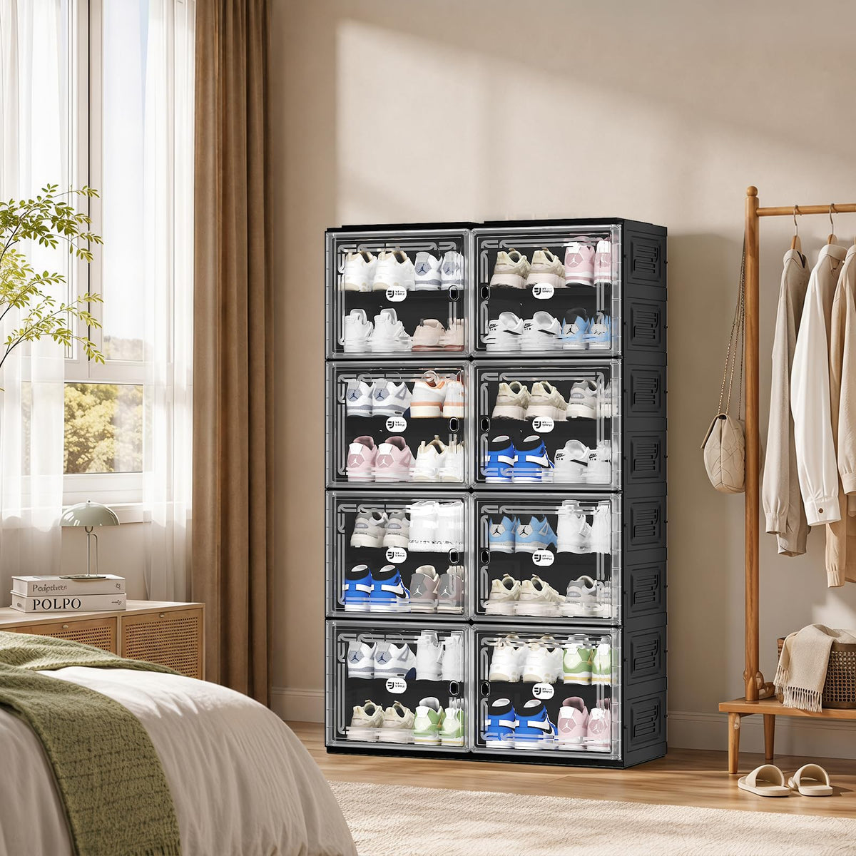Modular Enclosed Shoe Cabinet